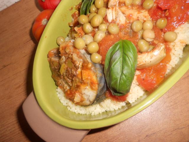 Рыба по -мароккански с кускусом 2