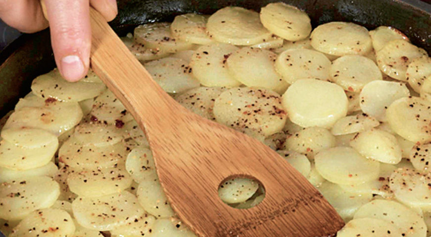 Картофель Анна со свининой, пошаговый рецепт с фото Картофель Анна со свининой, пошаговый рецепт с фото