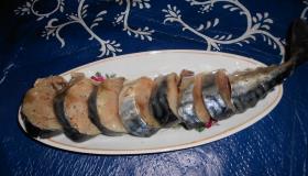 Скумбрия домашнего посола. Шаг 1