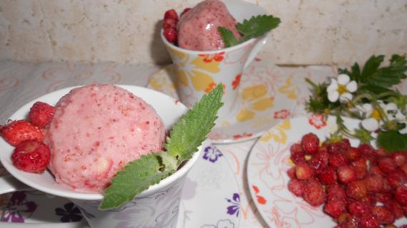 Земляничный сорбет