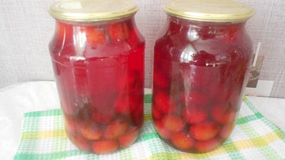 Сливовый компот