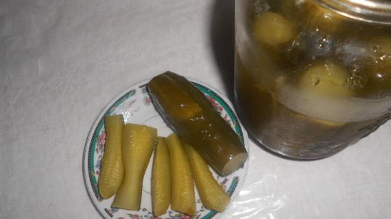 Огурцы маринованые холодным способом