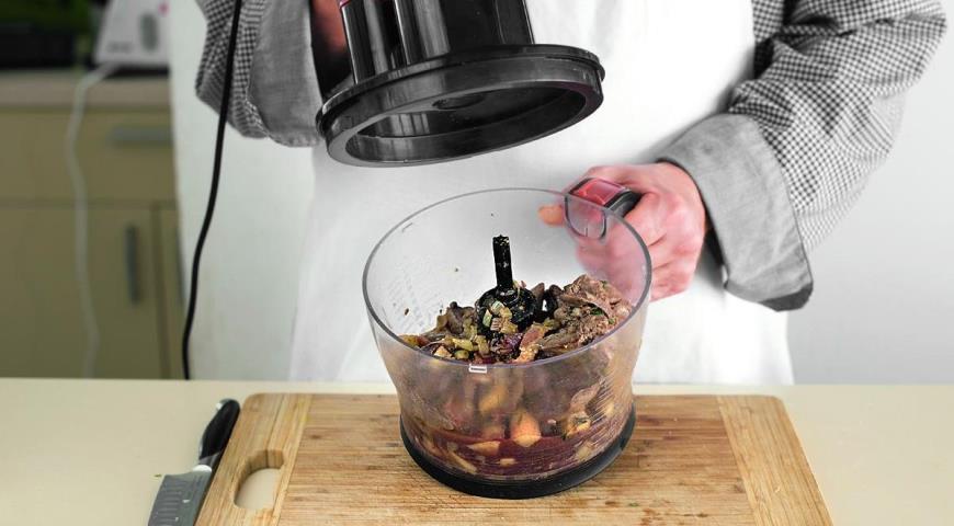 Паштет из куриной печенки с яблоками и тимьяном. Шаг 4 Паштет из куриной печенки с яблоками и тимьяном. Шаг 4
