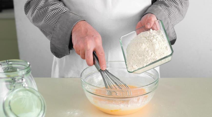 Блины  на кислом молоке. Шаг 3