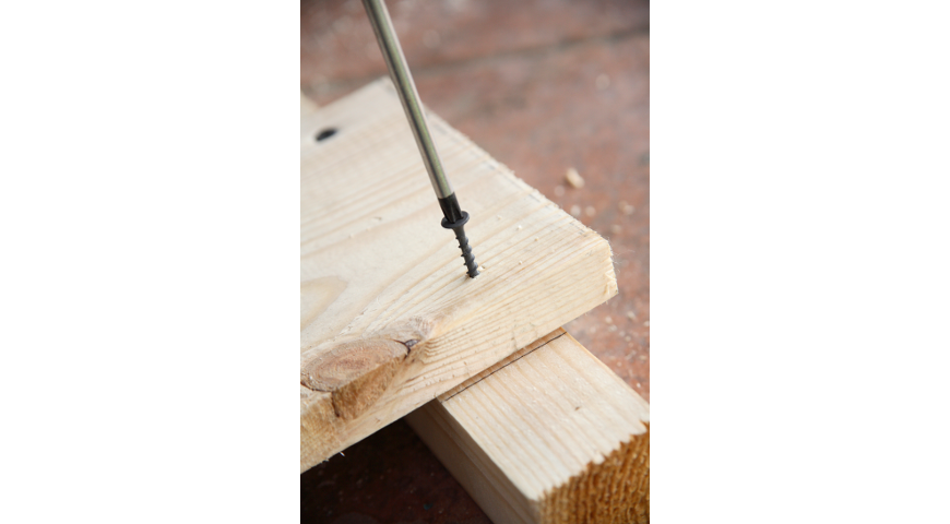 Крепление саморезами