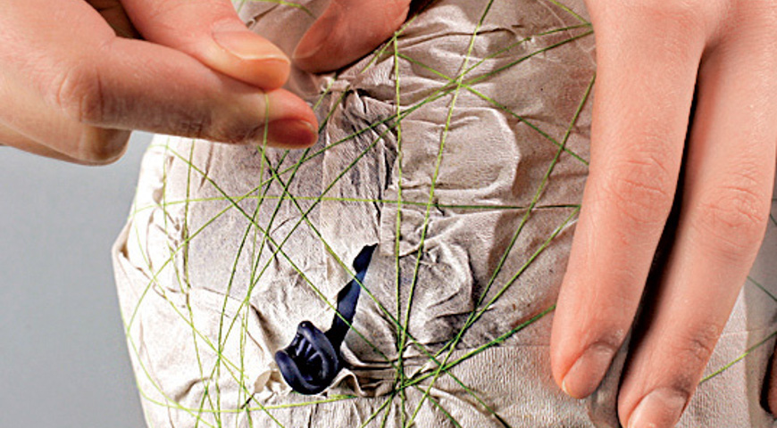 Ваза из папье-маше