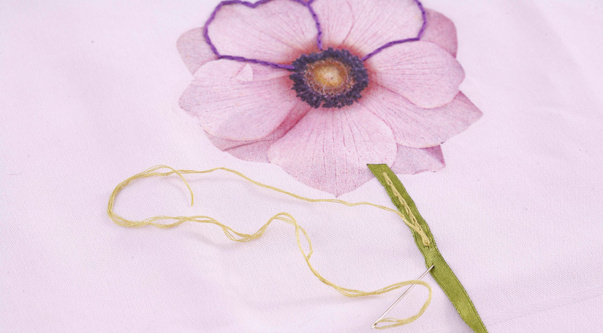 Скатерть цветочная поляна