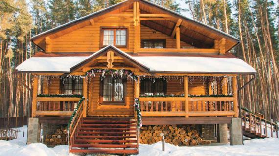 Бревенчатый дом: рациональное соотношение цены и качества