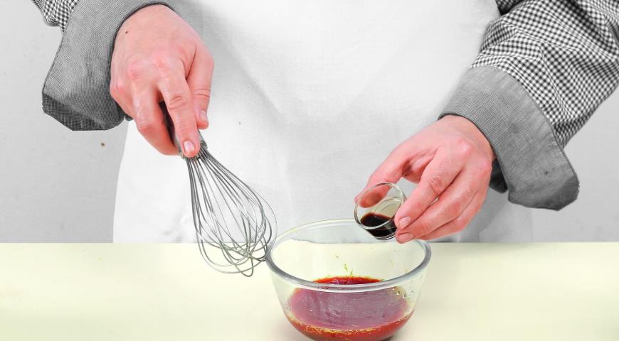 Шашлычки из курицы с луком-пореем. Шаг 6