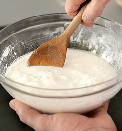 Тыквенные мини-пудинги с курицей и перцем. Шаг 1