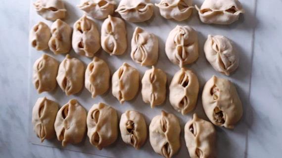 Манты с курицей