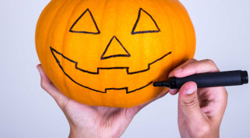 декор из тыквы