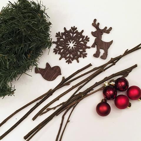 Рождественский венок своими руками 🎄. Шаг 10