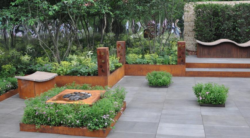 сад Чижовой, дизайн сада, ландшафтный дизайн