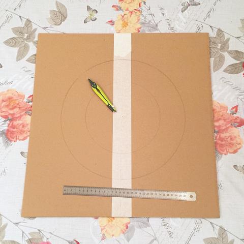 Создаем Рождественский венок своими руками . Шаг 2