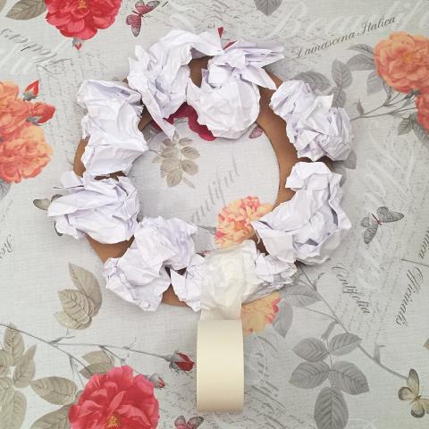 Создаем Рождественский венок своими руками . Шаг 4