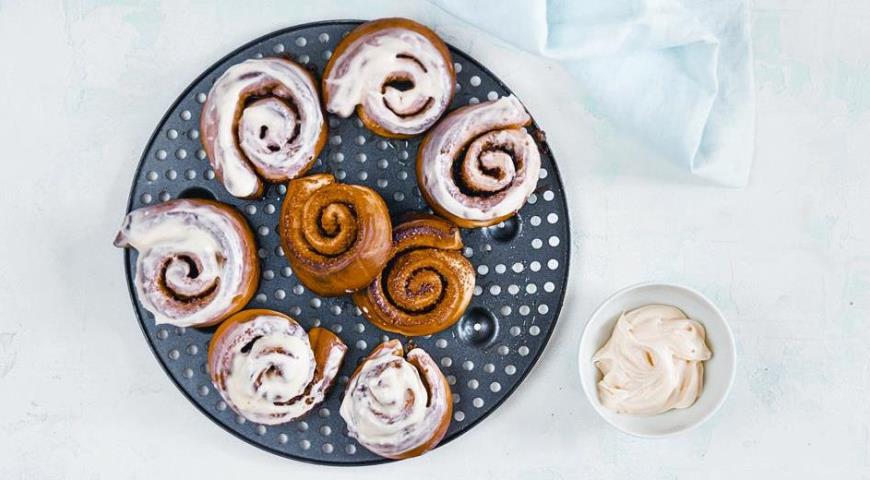 Булочки с корицей. Шаг 8 Булочки с корицей. Шаг 8