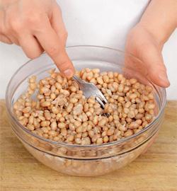 Пхали из белой фасоли. Шаг 4