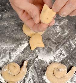 Пасхальное печенье Котята. Шаг 6