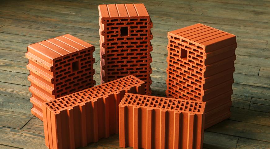 Крупноформатные поризованные керамические блоки для строительства