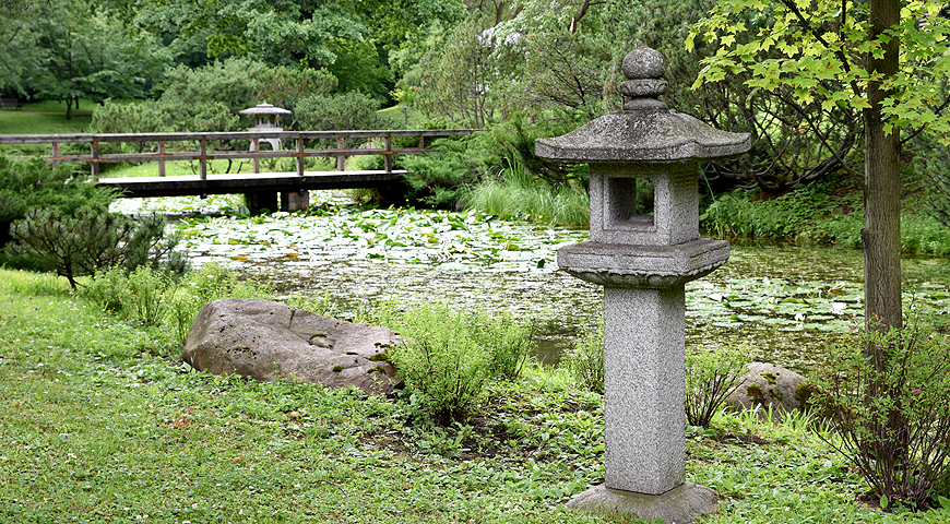японский сад, японский стиль