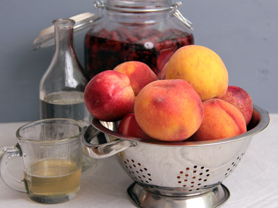 Заготовки – рецепты из персиков 