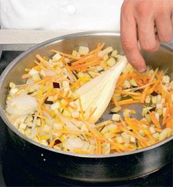 Рулеты из кабачков. Шаг 3