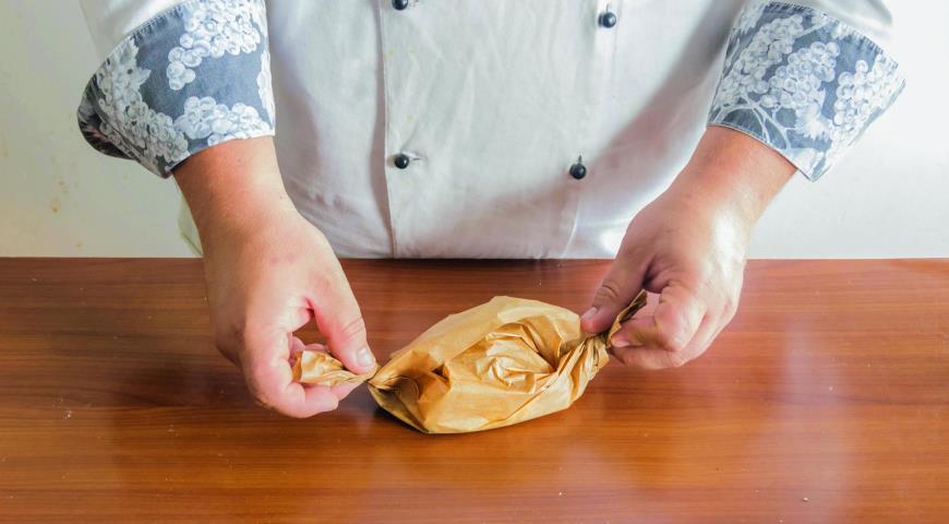 Треска с лисичками в сливочном соусе. Шаг 6