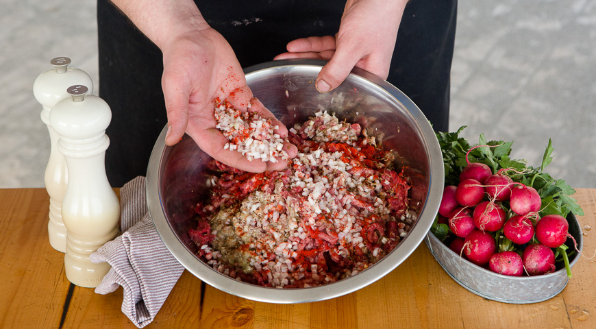 Кебаб из баранины по-грузински . Шаг 1 Кебаб из баранины по-грузински . Шаг 1