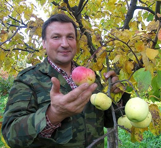 Прививка деревьев 3 на одном