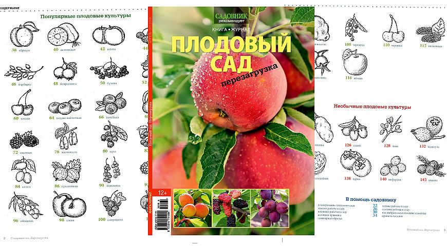 книга журнал Плодовый сад