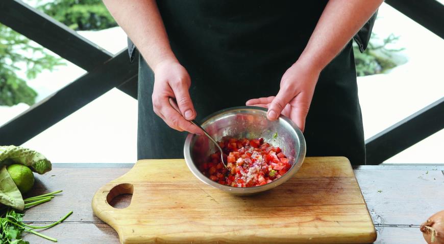 Самый быстрый шашлык из говядины. Шаг 4