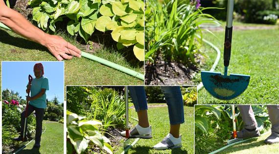 Как сформировать идеальную кромку газона с фото и видео