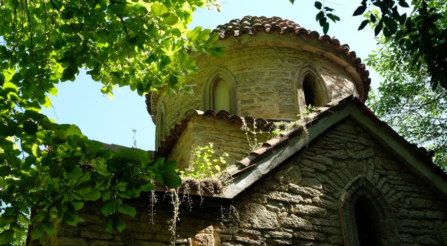 Болгария, Балчик, сад Тихое гнездо