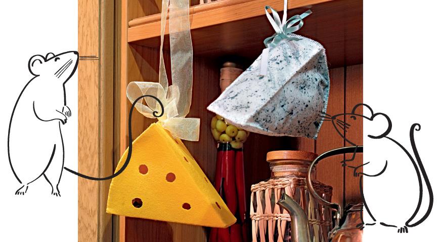 Домашний ароматизатор саше "сыр" на новый год