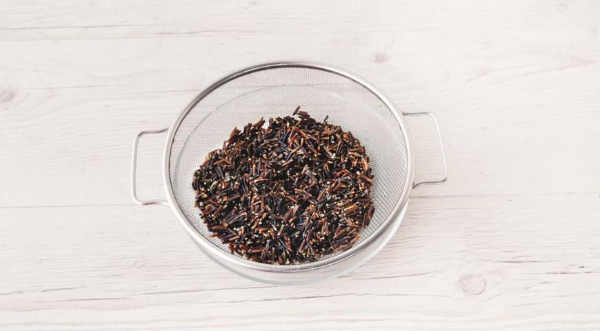 Суп из цветной капусты с диким рисом. Шаг 1