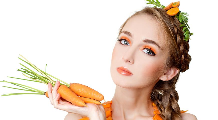 Домашняя косметика: маски из моркови