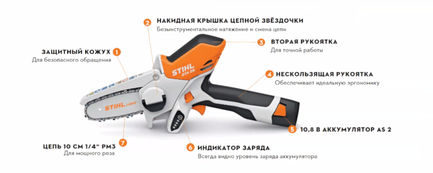 сучкорез Stihl GTA 26