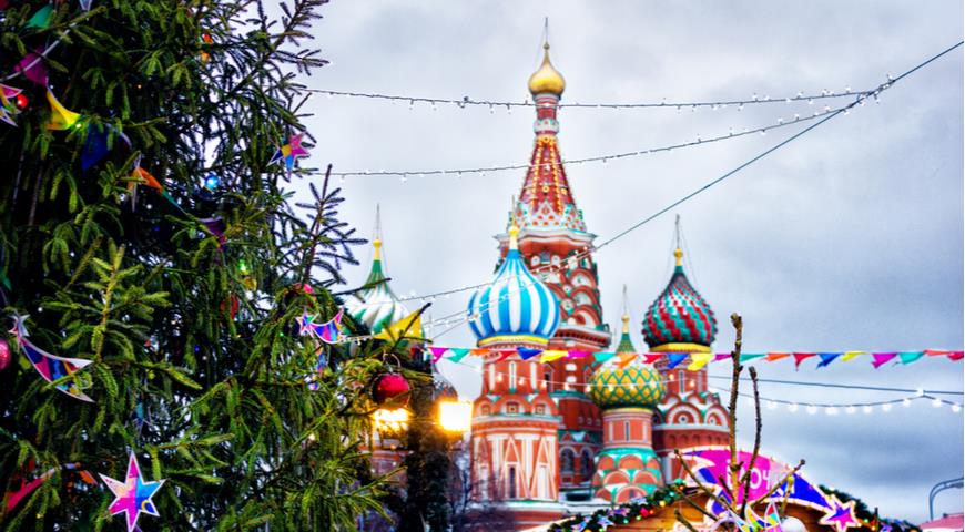 новый год, новогодняя елка, Москва