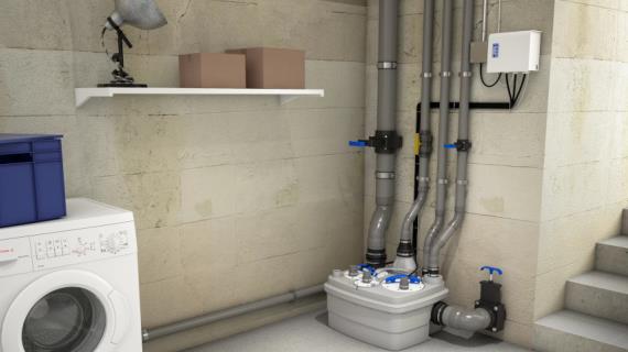 Канализационная насосная станция для небольшого дома