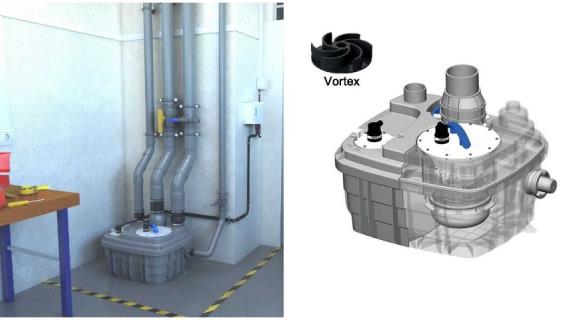 Мощная канализационная станция для большого коттеджа
