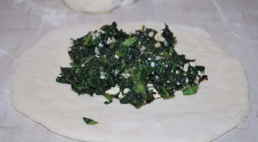 Чуду с крапивой и творогом. Шаг 5 Чуду с крапивой и творогом. Шаг 5