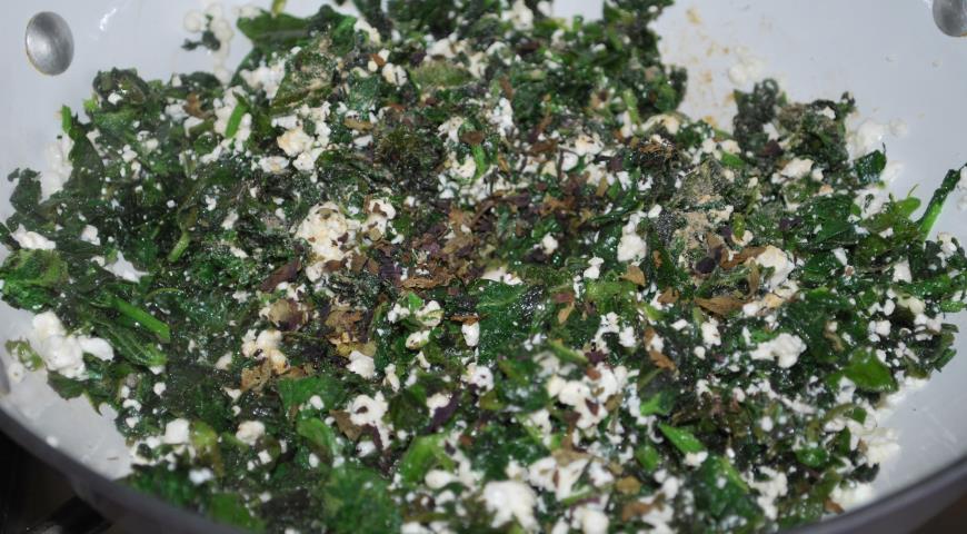 Чуду с крапивой и творогом. Шаг 2 Чуду с крапивой и творогом. Шаг 2