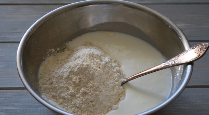 Чуду с крапивой и творогом. Шаг 3 Чуду с крапивой и творогом. Шаг 3