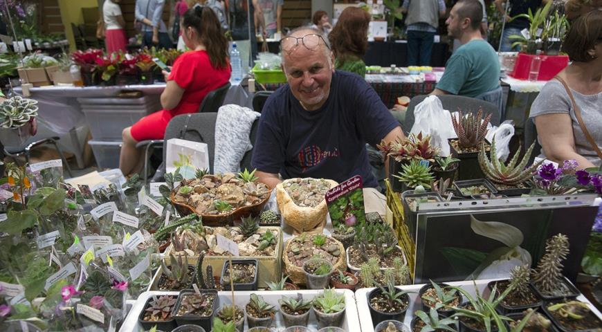 Евгений Тарасов, выставка растений