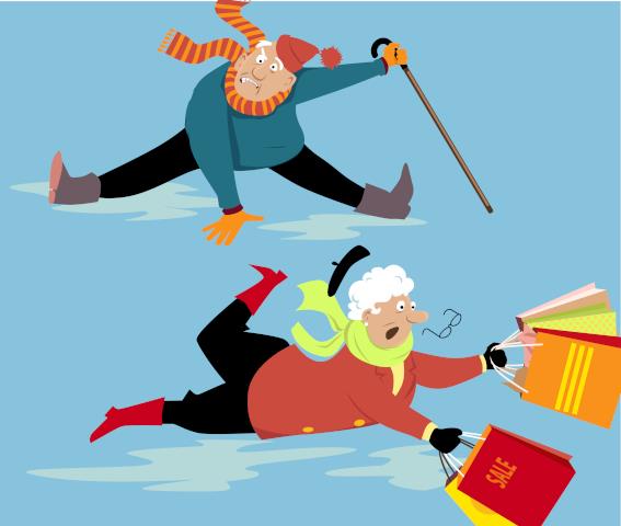 Простые упражнения для пожилых, которые помогут укрепить мышцы ног и не травмироваться зимой