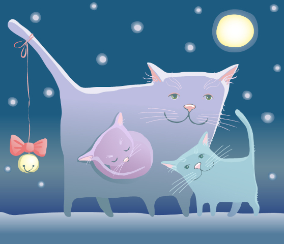 Беременная кошка