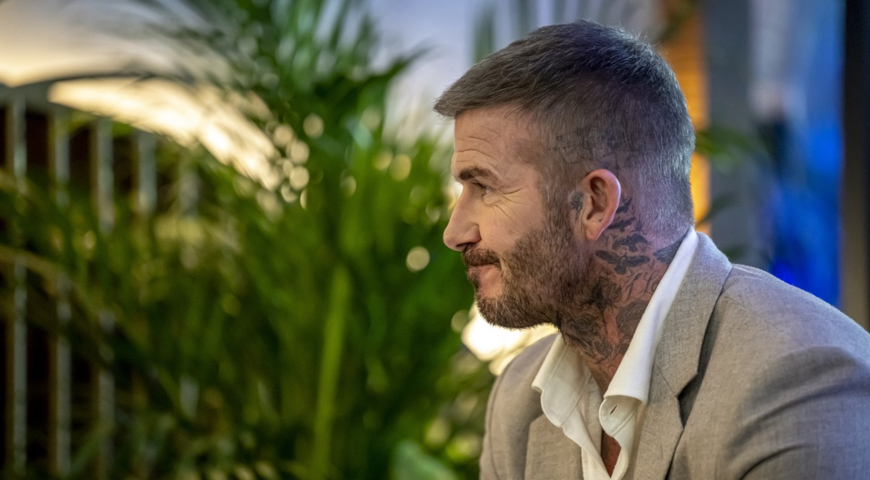 Сэр Дэвид Бэкхем (Sir David Beckham), фото Motorsport Photography F1/Shutterstock.com